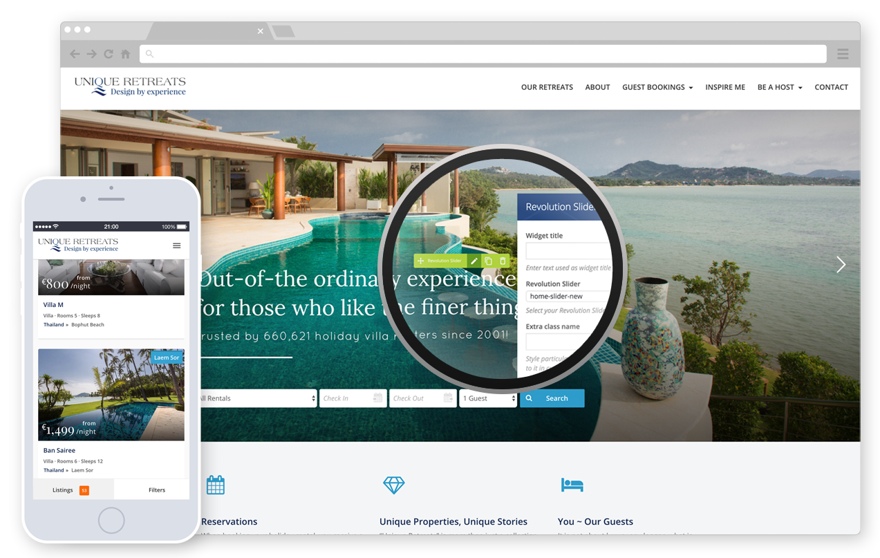 Unrivalled flexibility with WordPress
