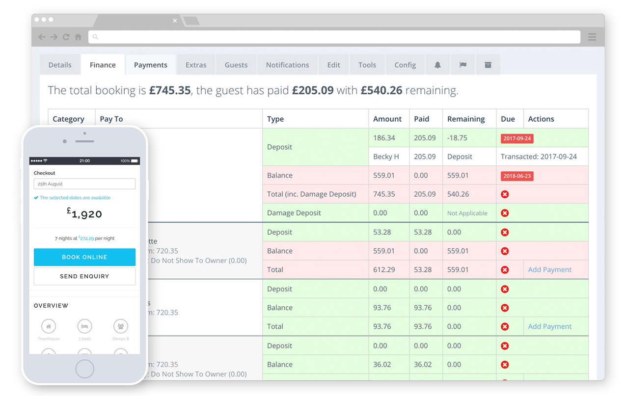 Effortlessly take secure online payments & manage your finance