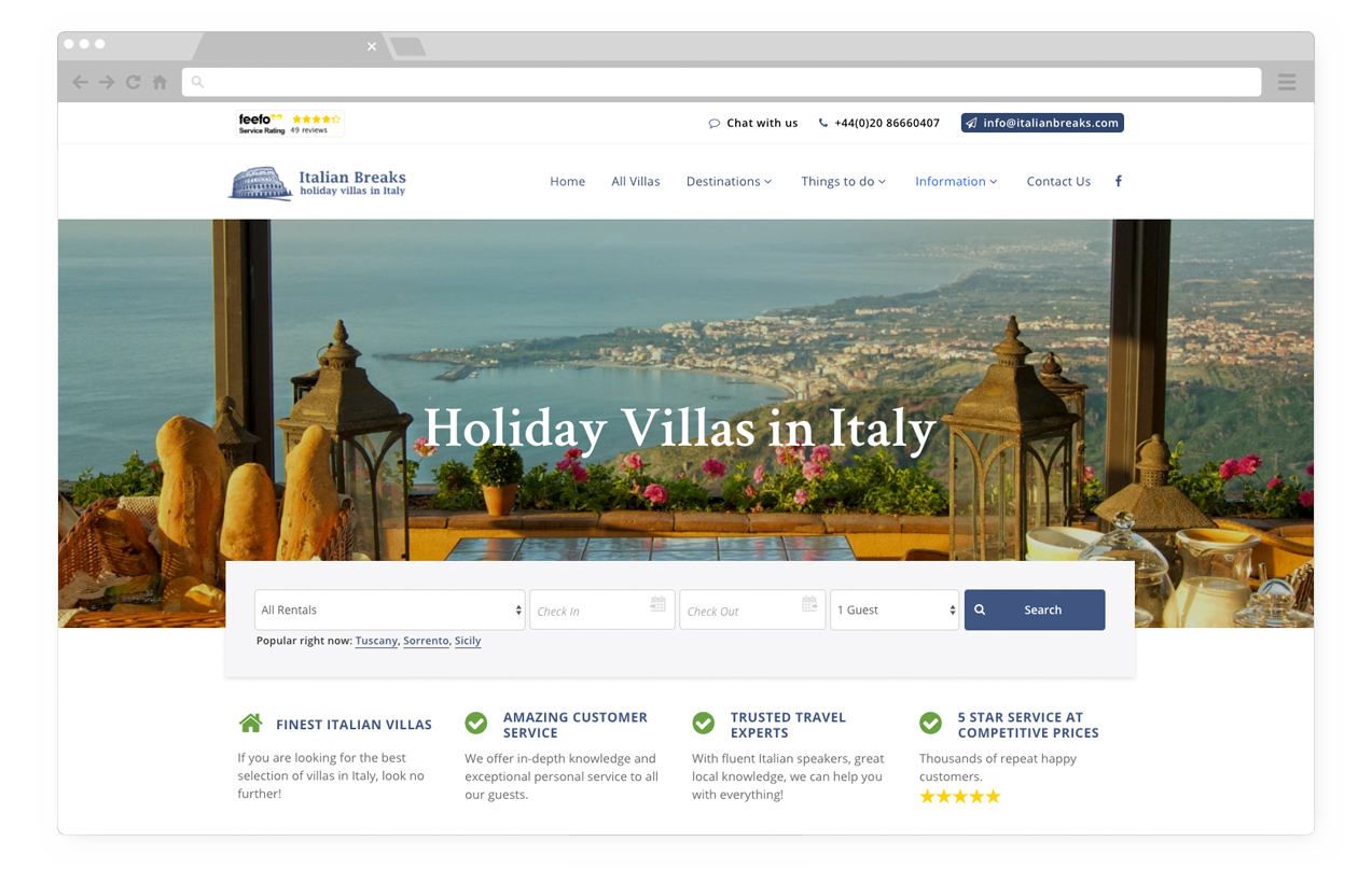 Get a bespoke theme tailored to your brand, with our in-house design team